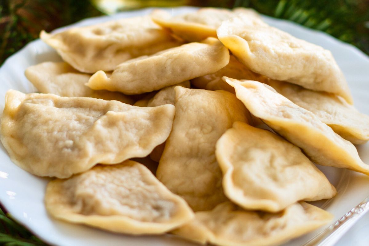 Zamiast gotować w kompocie, dodaję do pierogów. Dzieci zajadają jak szalone