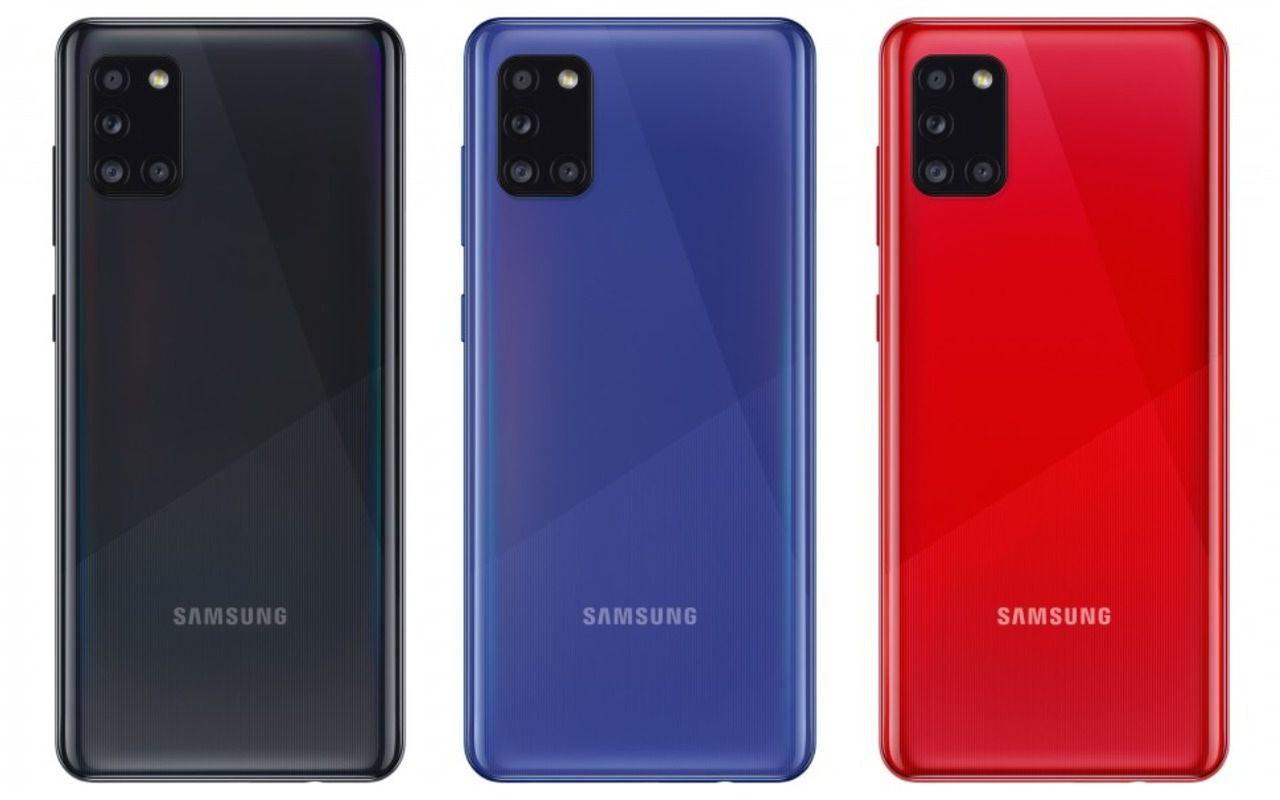 Samsung Galaxy A31 oficjalnie. Na pokładzie procesor MediaTeka i akumulator 5000 mAh 3