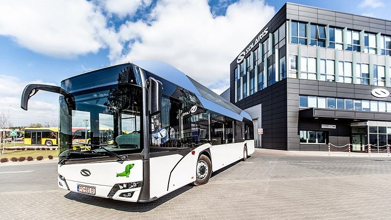 Autobus Solaris zasilany wodorem
