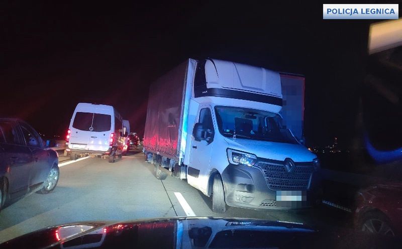 Zablokowali korytarz życia, bo jechali pod prąd autostradą A4