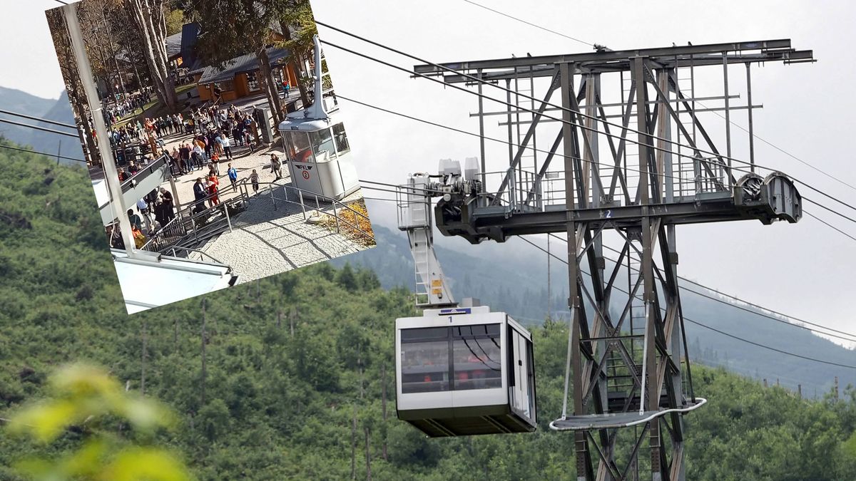 Kolejka na Kasprowy Wierch 17.10.2022