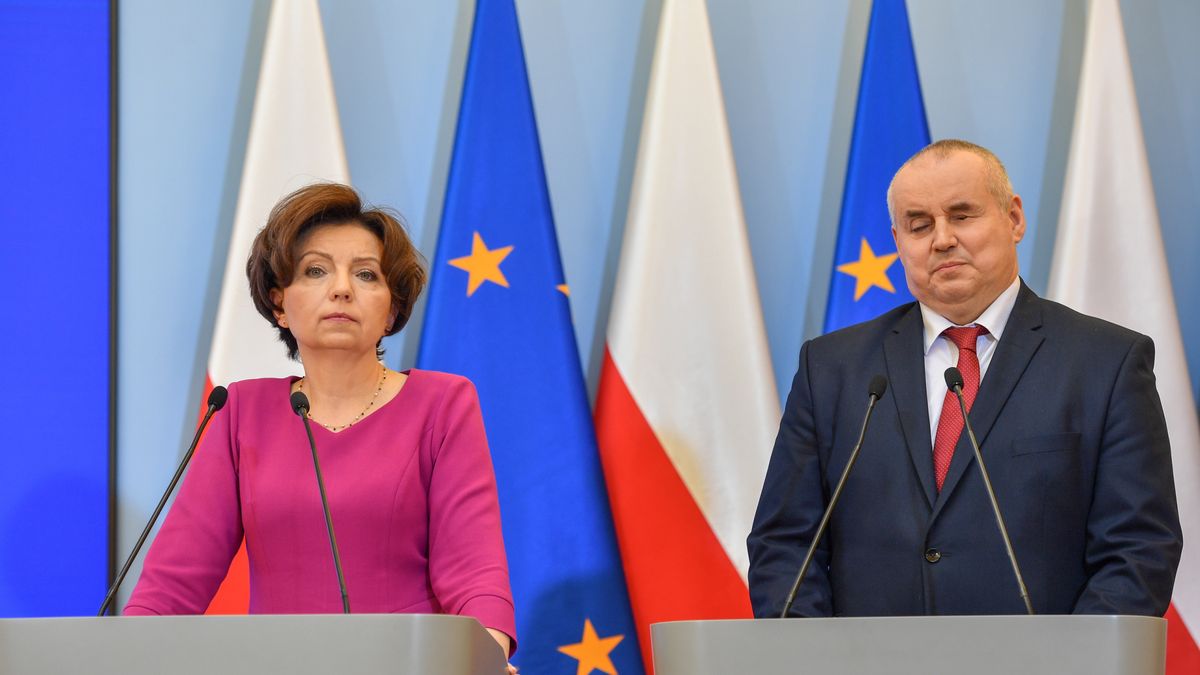 Marlena Maląg i Paweł Wdówik mówili o nowym świadczeniu pielęgnacyjnym