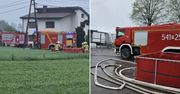 Duży pożar w Wielkopolsce. 26 zastępów w akcji. Ewakuowali ludzi