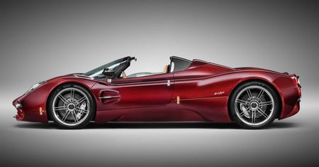 Pagani Utopia Roadster - bez dachu jest jeszcze lepsza