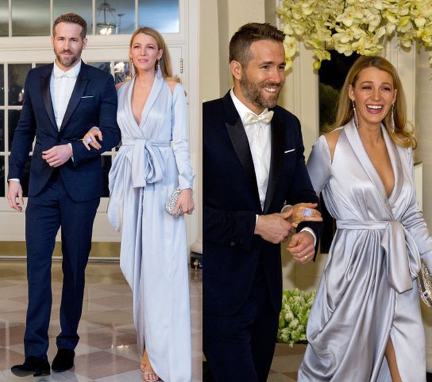 Blake Lively i Ryan Reynolds na kolacji u Baracka Obamy! (ZDJĘCIA)