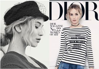 Jennifer Lawrence na okładce "Dior Magazine"
