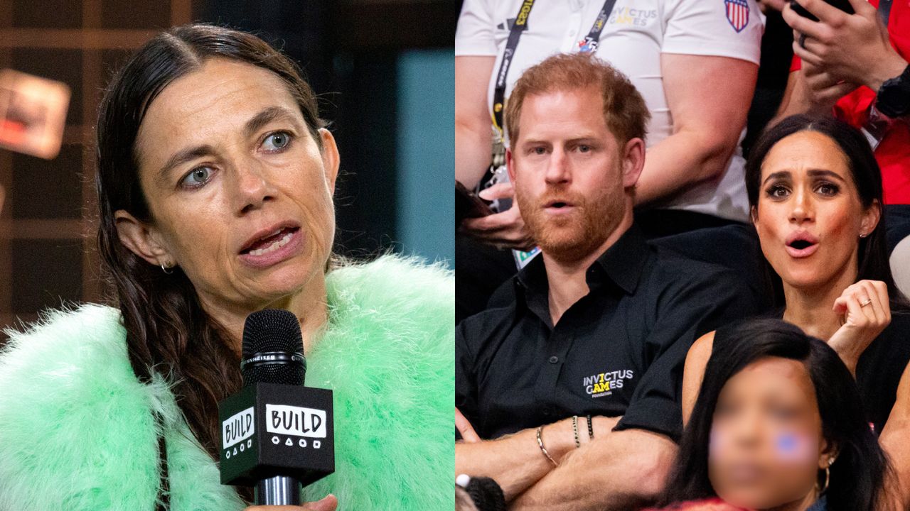 The actress called Meghan and Harry "catastrophe tourists". They felt offended.