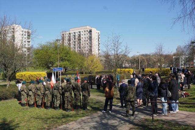 Uroczyste odsłonięcie tablicy na Skwerze Jana Markowskiego w Lublinie (zdjęcia)