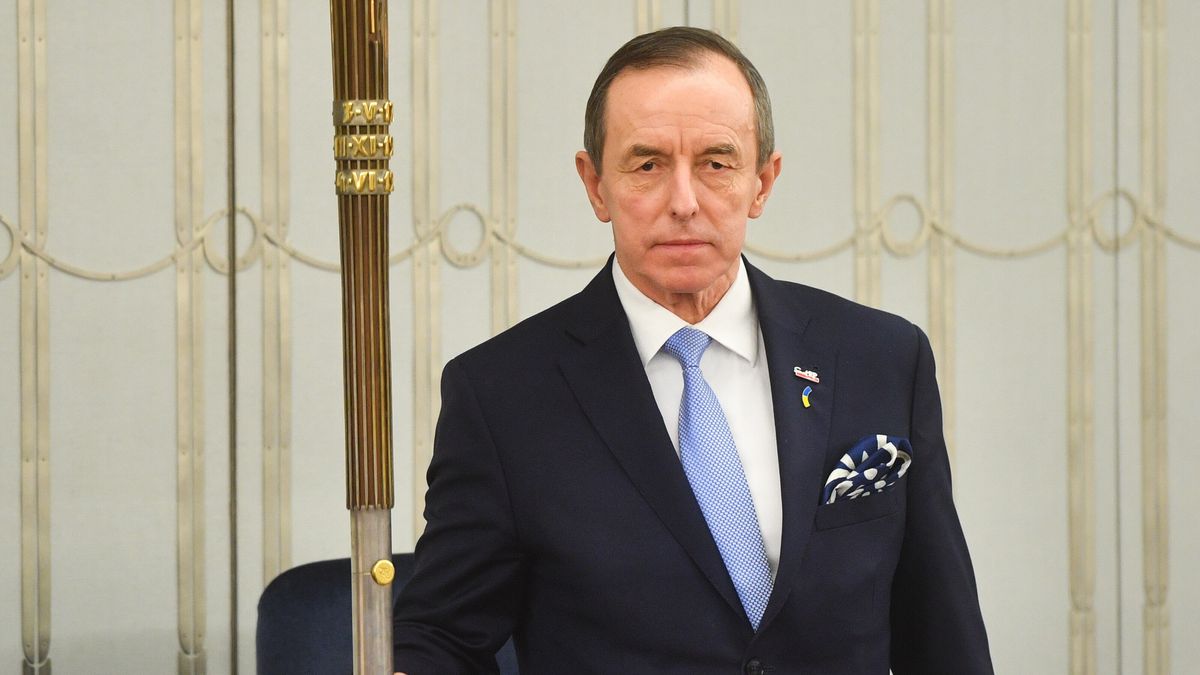 Warszawa, 31.01.2023. Marszałek Senatu Tomasz Grodzki otwiera posiedzenie Senatu w Warszawie, 31 bm. Senat zajmie się nowelizacją ustawy o Sądzie Najwyższym. (mr) PAP/Radek Pietruszka