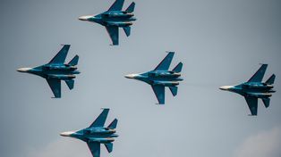 Stracili 70 mln dol. Ukraiński atak na rosyjskie myśliwce Su-27