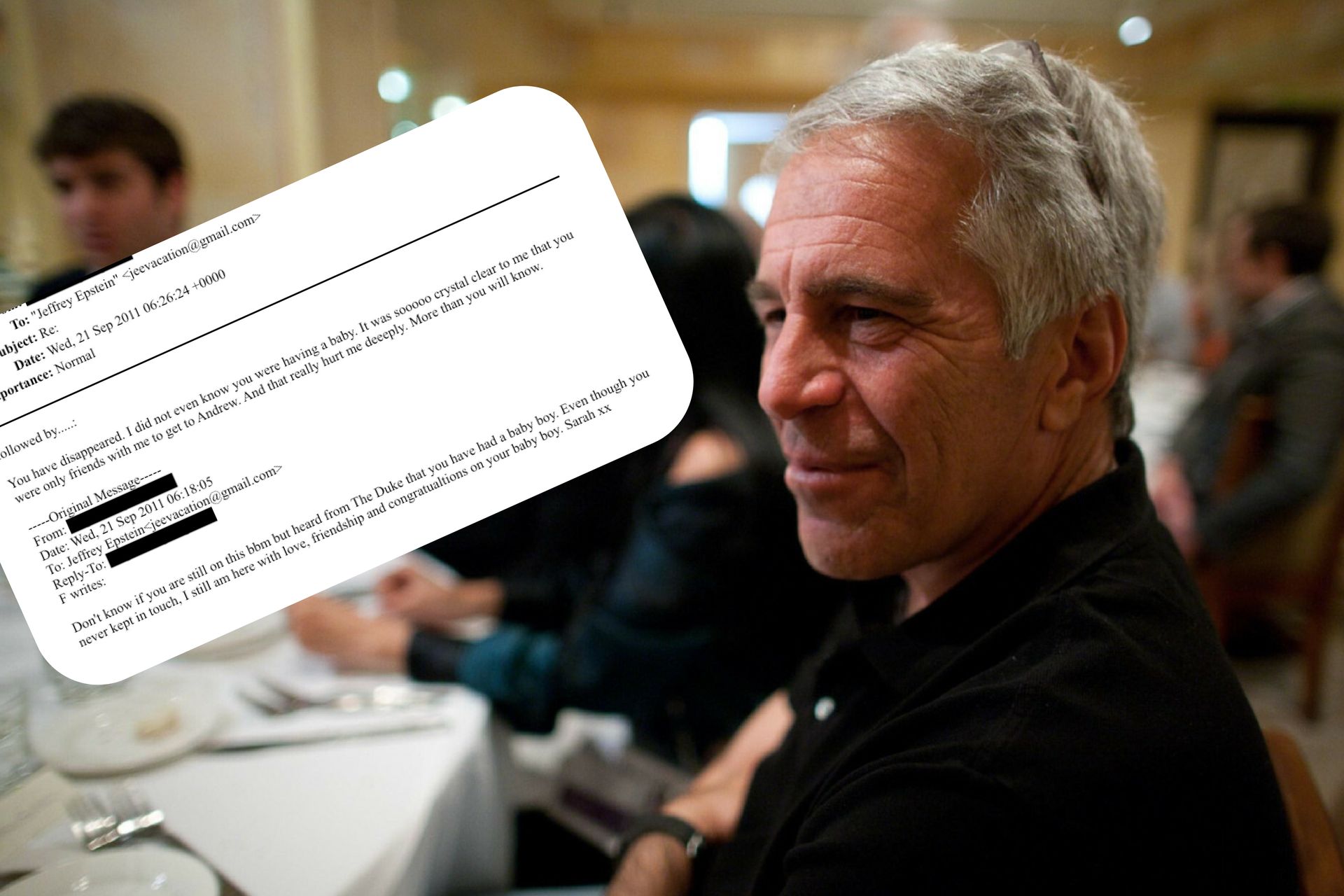 wiadomości,aktualności,WP Wiadomości Epstein miał dziecko? Nowy sekret z ujawnionych e-maili