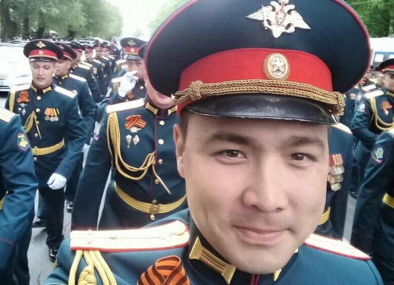 Por. Rustam Atrykow - ros. oficer skazany za szpiegostwoe