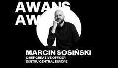Marcin Sosiński chief creative officerem w dentsu Central Europe