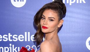 Honorata Skarbek zachwyciła na gali Bestsellery Empiku. Wyglądała jak kwiat