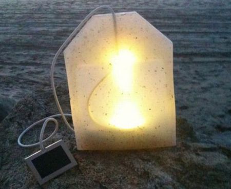 Tea Bag Lamp