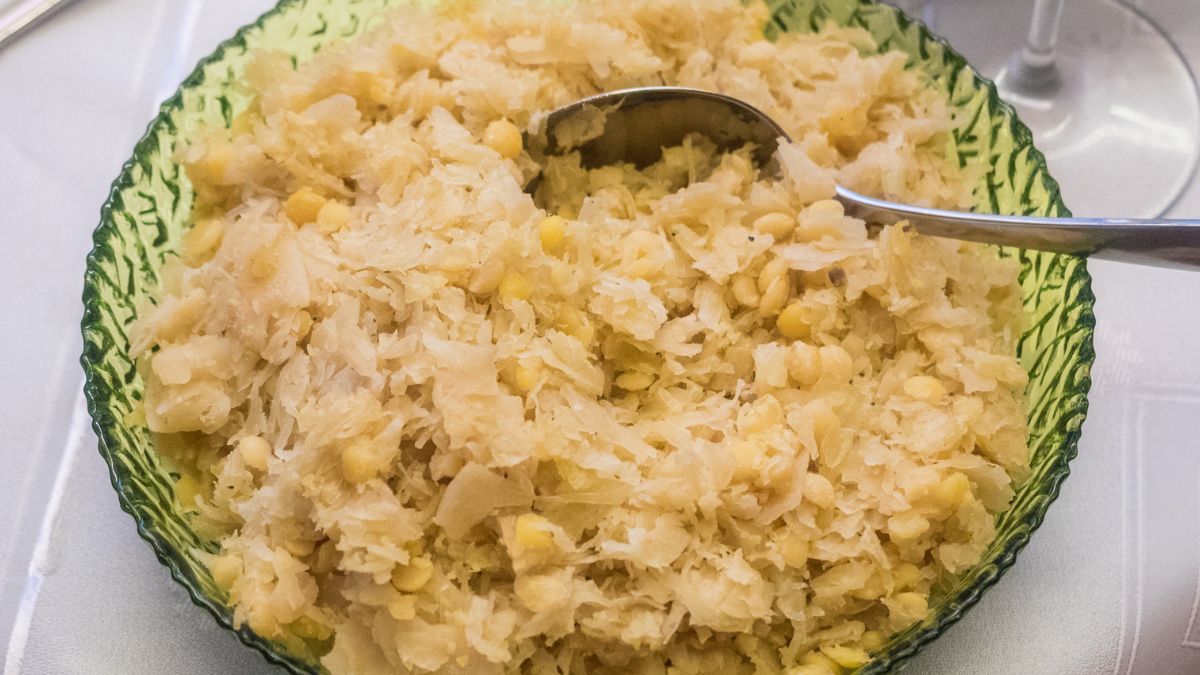 Groch z kapustą jest nieodłącznym elementem wigilii na Kujawach