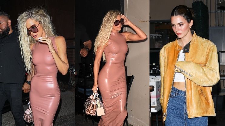 Khloe Kardashian idzie na kolację z Kris i Kendall