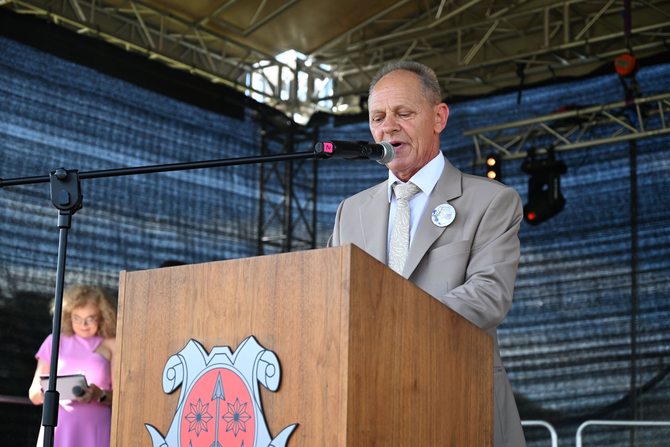 Gospodarzem dożynek gminy Radomin było Płonne