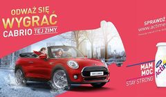 „Odważ się wygrać Cabrio tej zimy” w loterii promującej Actimel