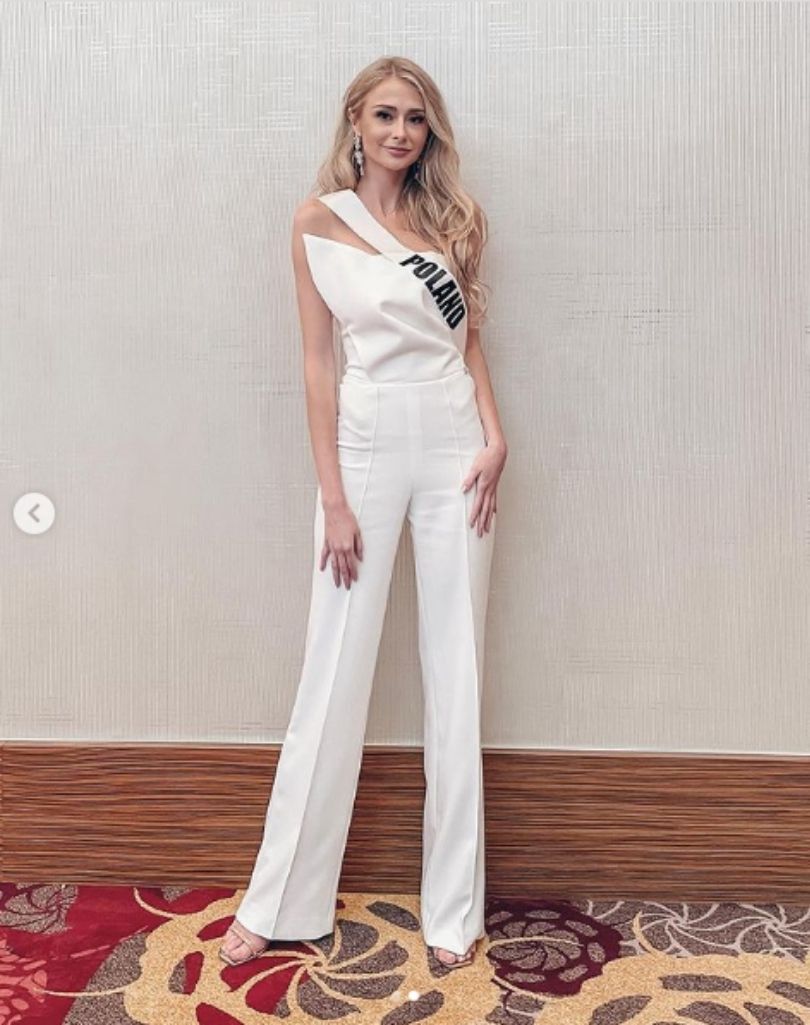 Miss Universe. Reprezentująca Polskę Natalia Piguła wystąpiła w skrzydłach husarii