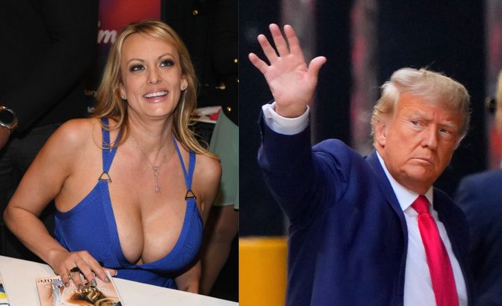 Stormy Daniels SZYDZI z Donalda Trumpa