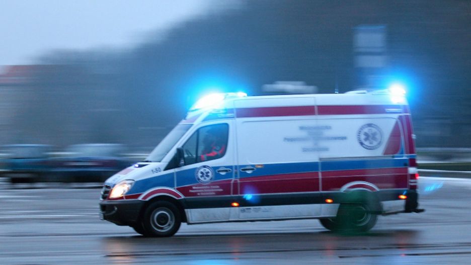 Zielona Góra. Poważny wypadek podczas wesela