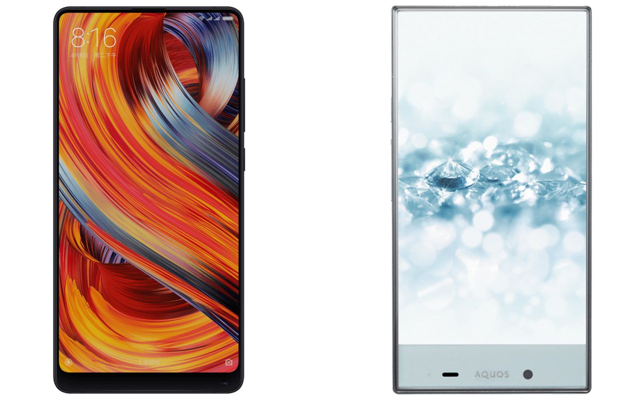 Xiaomi Mi MIX 2 i Sharp Aquos Crystal 2