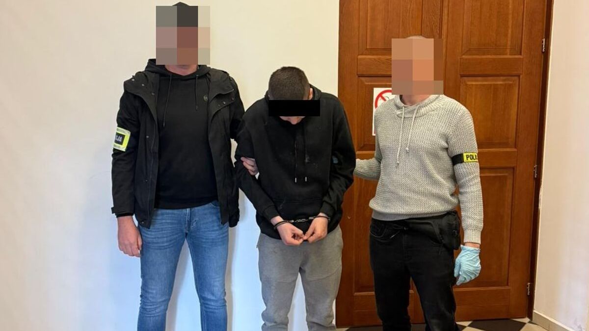 18-latek próbował obrabować seniora