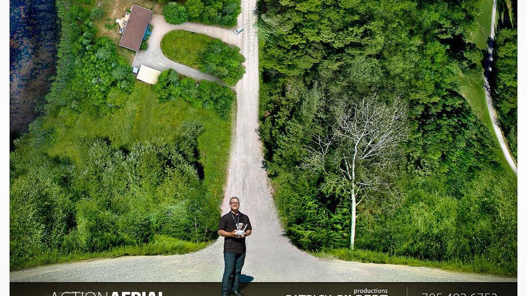 Incepcyjne selfie wykonane przy pomocy drona 1