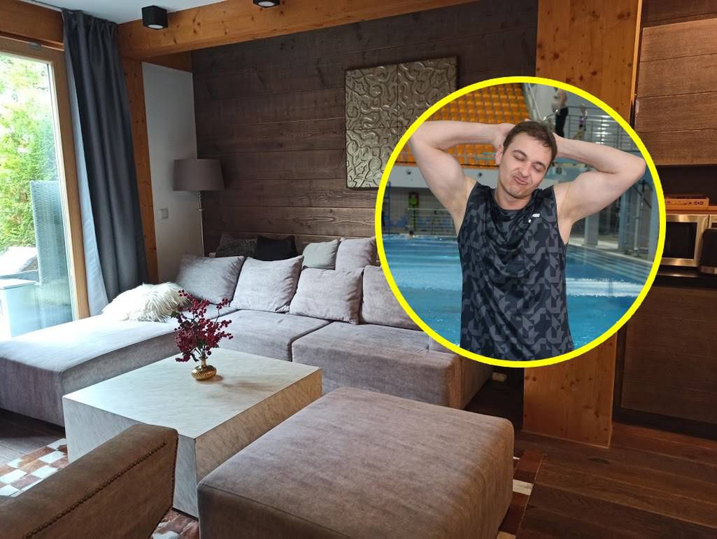Radek Liszewski jest właścicielem dwóch apartamentów w Zakopanem, które wynajmuje gościom