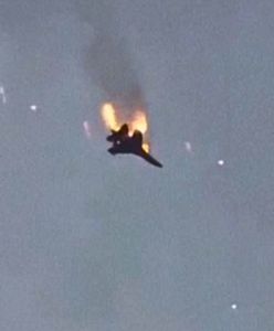 Rosjanie zestrzelili własną maszynę. Moment katastrofy Su-27