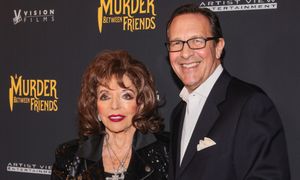 Joan Collins świętuje 24. rocznicę ślubu. Z mężem dzielą ją ponad trzy dekady