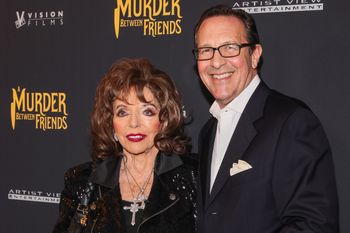 Joan Collins świętuje 24. rocznicę ślubu. Z mężem dzielą ją ponad trzy dekady