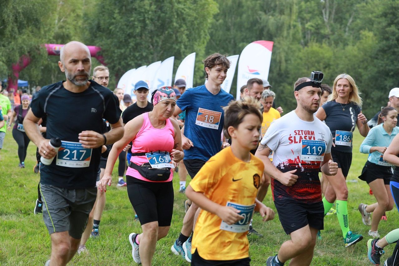 Katowice: IV Bieg Wakacje na Sportowo za nami. Jak zawsze zabawa była świetna
