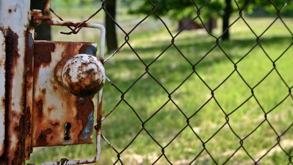 działka, brama, rod