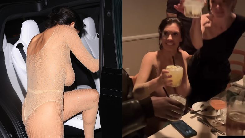 Bianca Censori maszeruje bez stanika na urodziny kolegi. Odważnie? 