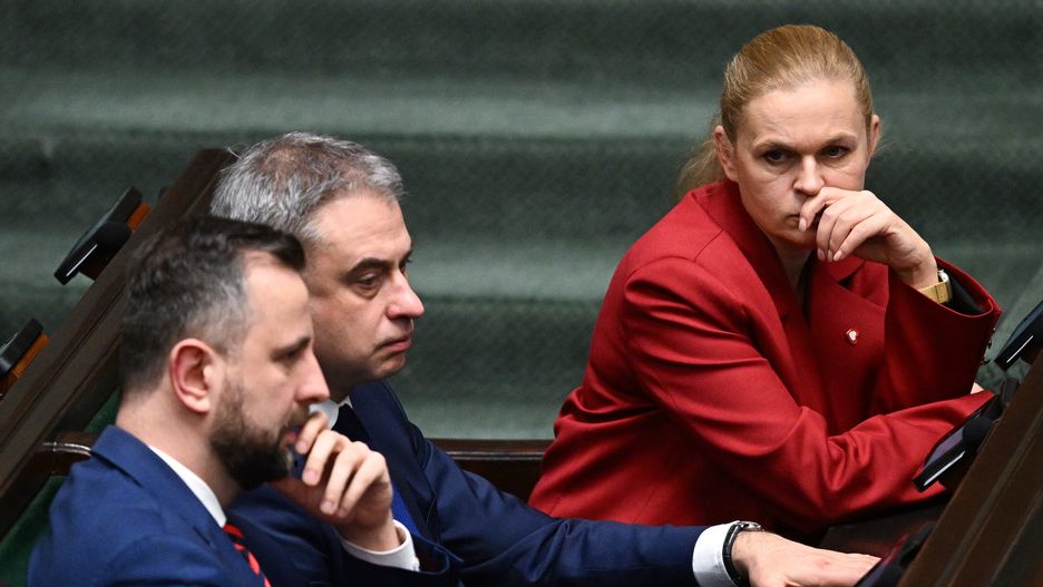 Władysław Kosiniak-Kamysz, Krzysztof Gawkowski i Barbara Nowacka