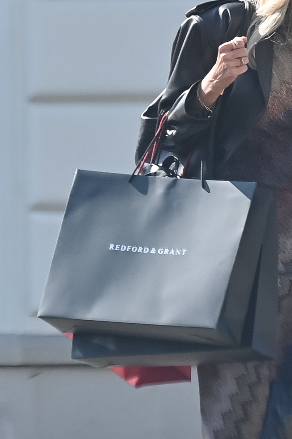 Agnieszka Woźniak-Starak na zakupach