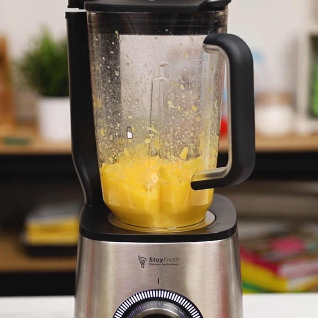 It's time to use the blender.