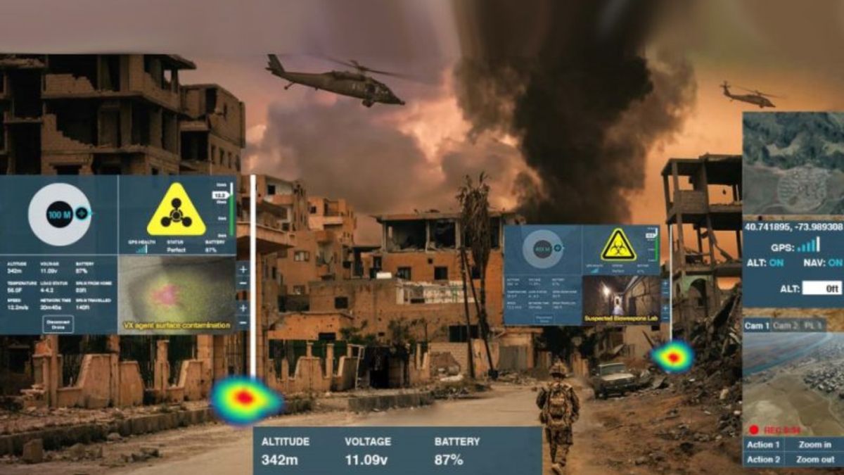 Koncepcja systemu mapowania oraz wizualizacji skażeń 