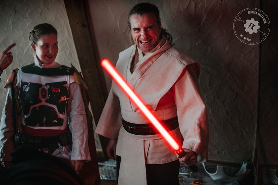 Dawno, dawno temu w odległej galaktyce... odbył się ślub - zdjęcia z ceremonii w klimacie Star Wars 7