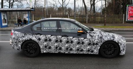 Nowe BMW M3 Sedan (F30) w kamuflażu