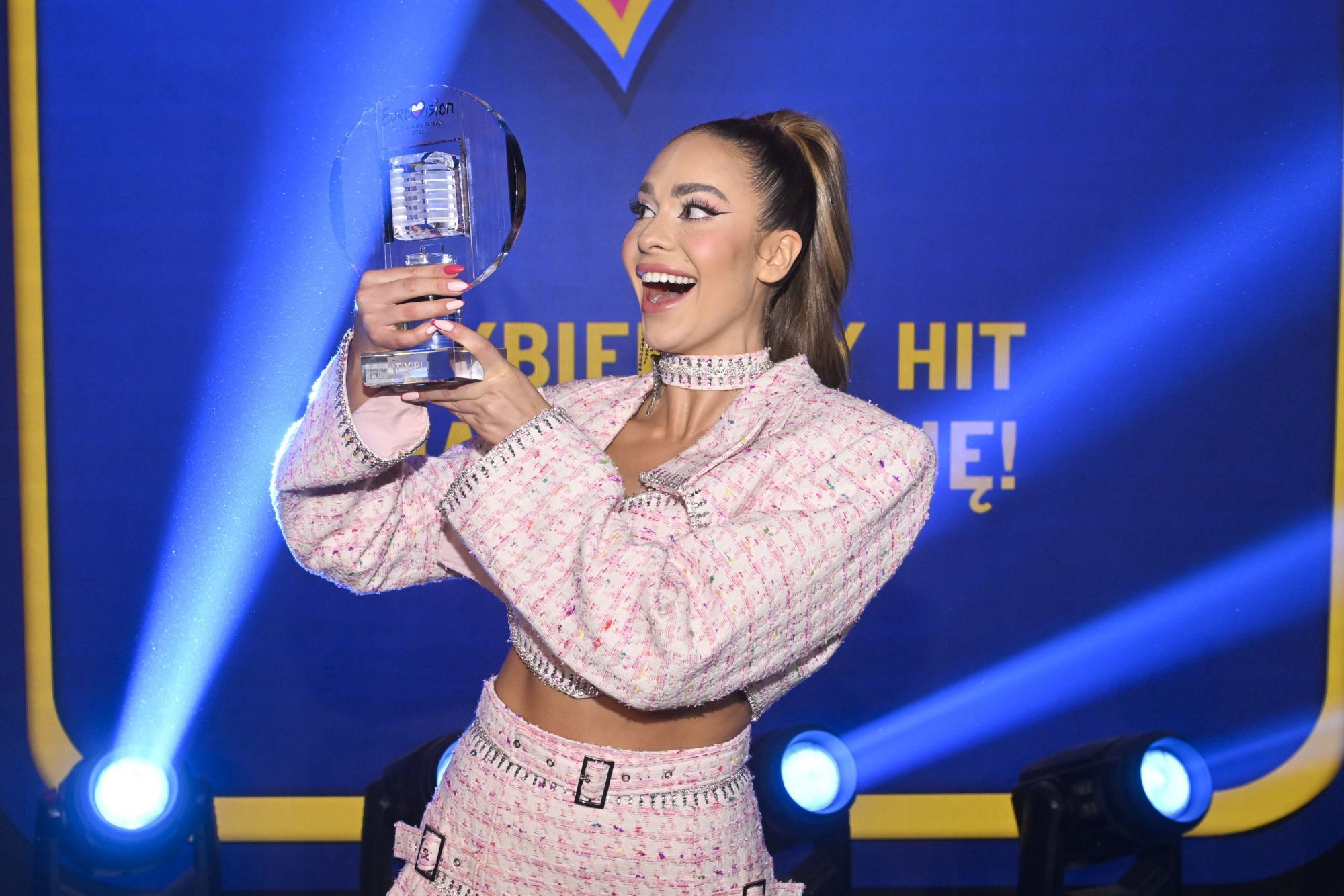 Blanka Stajkow na preselekcjach do Eurowizji, luty 2023