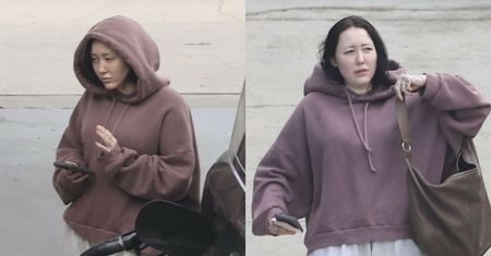 Zakapturzona i pozbawiona makijażu Noah Cyrus tankuje samochód, próbując pozostać incognito