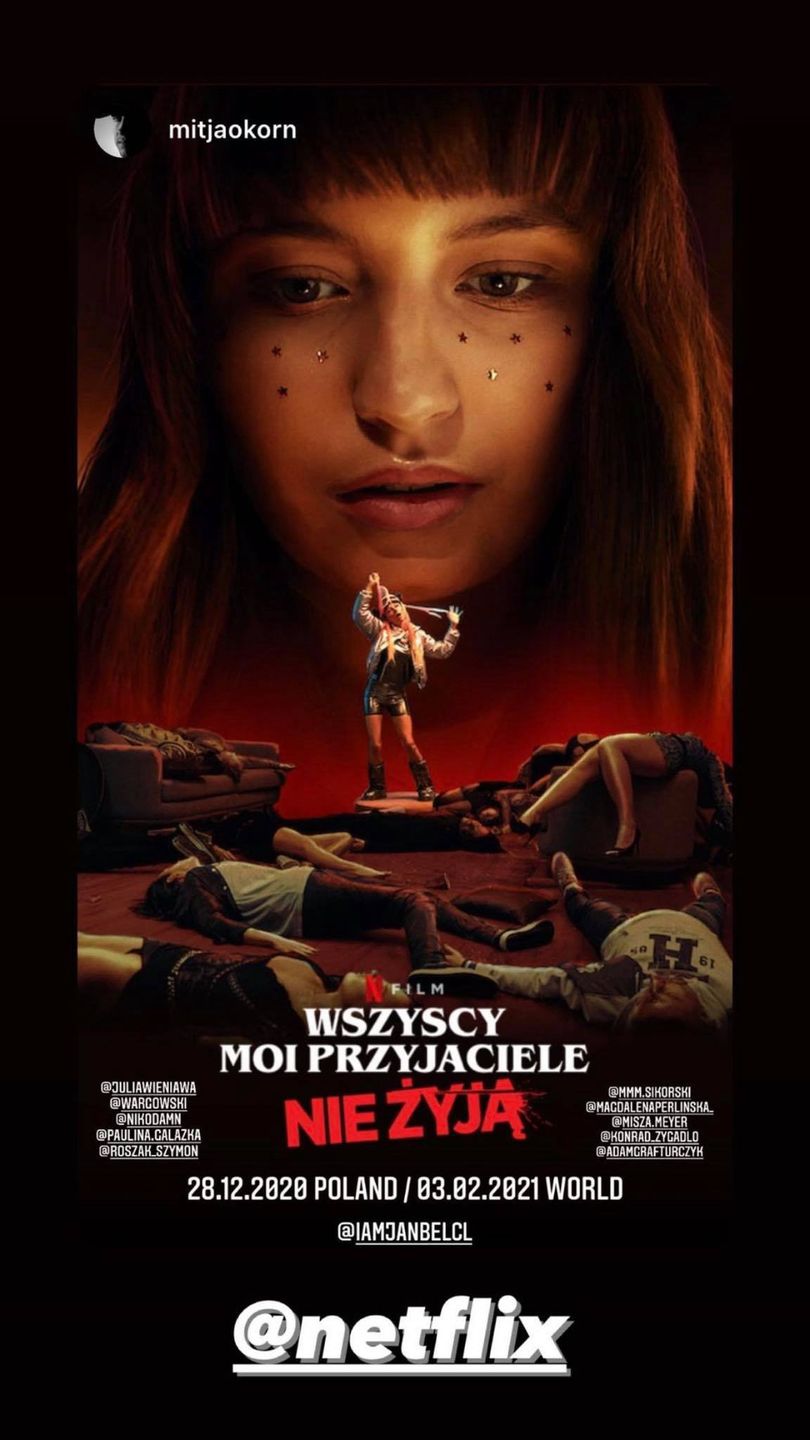 Julia Wieniawa i Nikodem Rozbicki wystąpili w netfliksowej produkcji