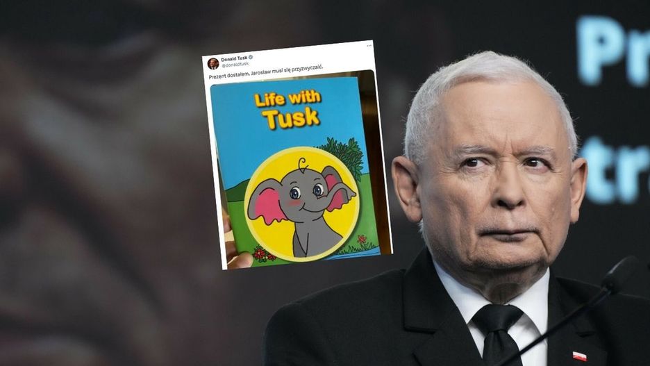 Tusk wbija szpilę Kaczyńskiemu. Pochwalił się prezentem