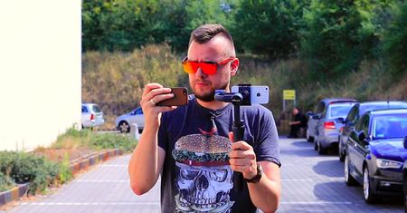 Co lepiej stabilizuje tani gimbal, czy hoverboard?
