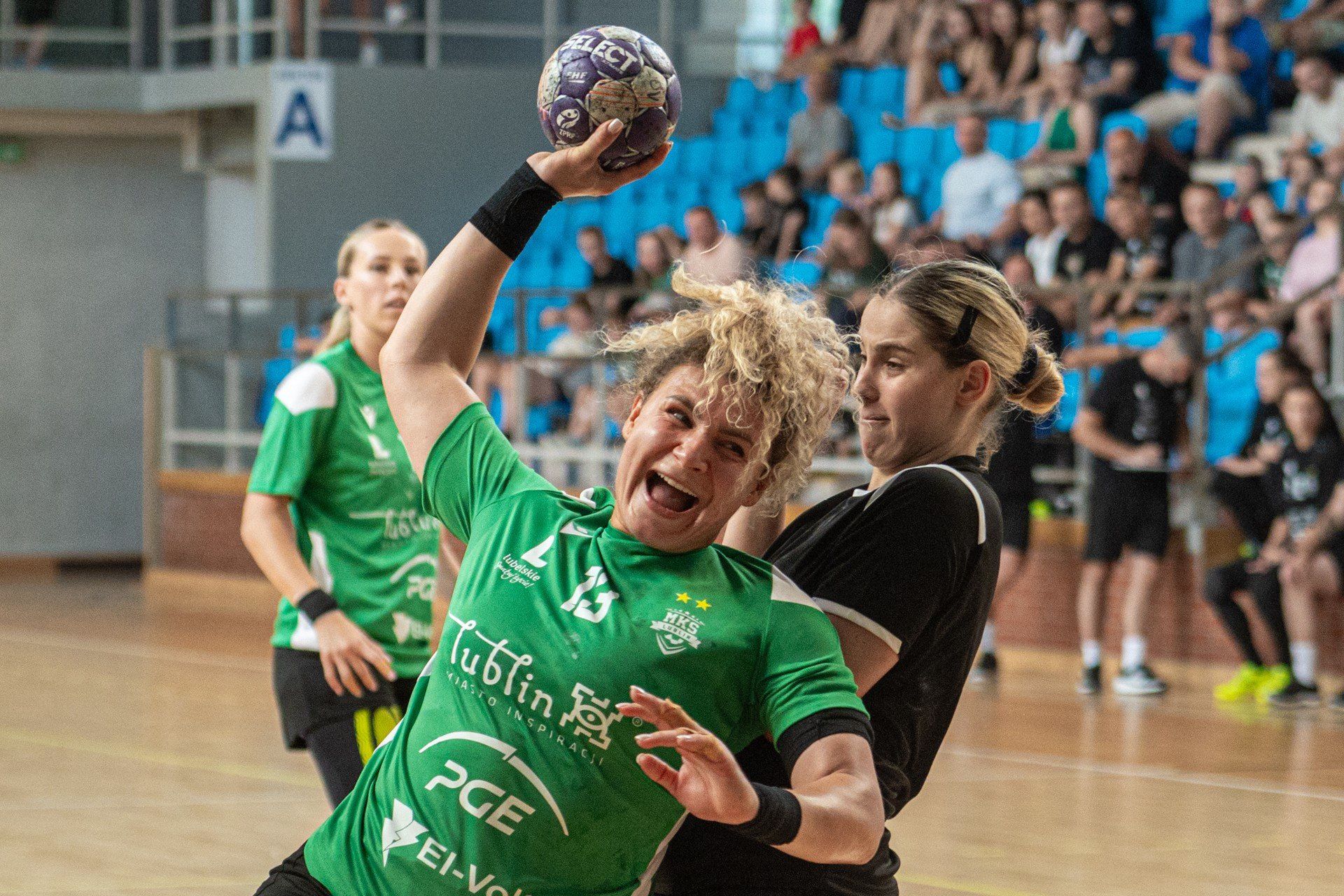 (Szczypiornistki PGE MKS El-Volt Lublin w finale 3. Memoriału Edwarda Jankowskiego pokonały Sośnicę Gliwice)