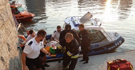 Dramatyczna akcja ratunkowa  w okolicach Bulwaru Kaczyńskich we Wrocławiu