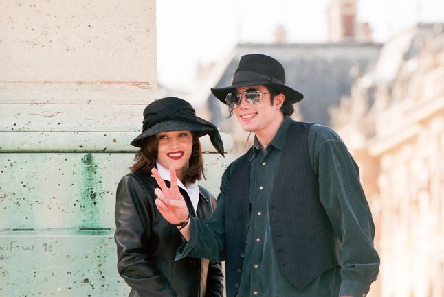 Lisa Marie Presley i Michael Jackson w 1994 roku 